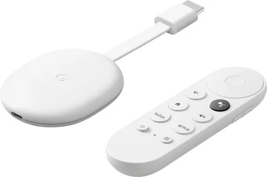Google Chromecast met Google TV - 4K - Wit