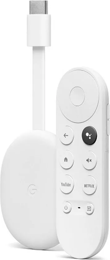 Google Chromecast met Google TV USB HD Android wit