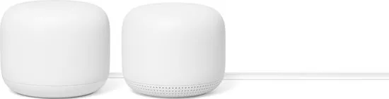 Google Nest WiFi Router en WiFi Punt - Multiroom WiFi Systeem / Wit