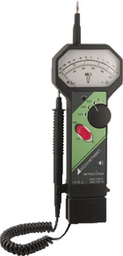 Gossen Metrawatt Metriso 5024 Isolatiemeter 100 V, 250 V, 500 V 400 MΩ