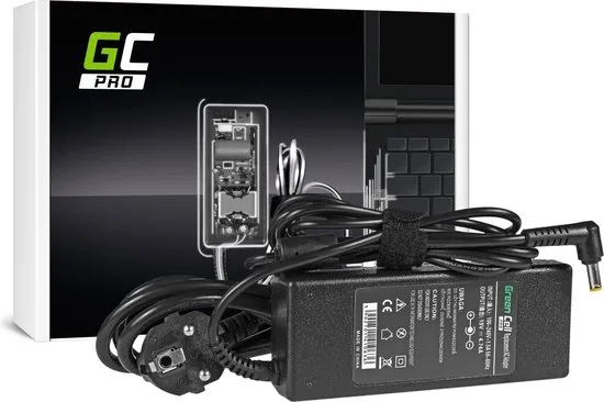 GREEN CELL PRO Oplader  AC Adapter voor Acer 90W / 19V 4,74A / 5.5mm-1.7mm