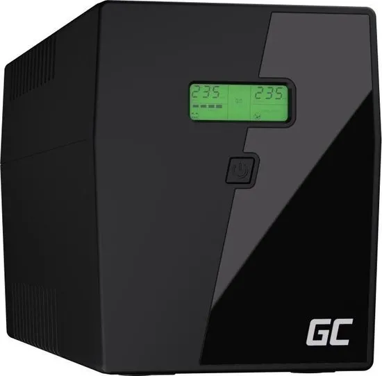GreenCell 2000VA 1400W Überspannungsschutz 230V Black