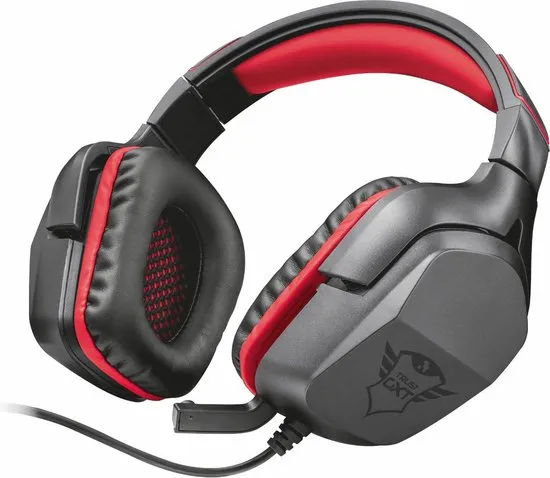 GXT 344 Creon - Gaming Headset voor PS4 en PC - Zwart/Rood