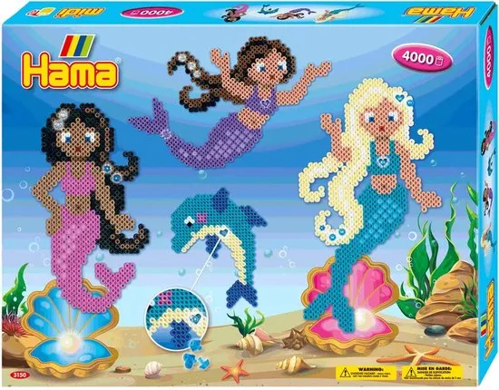 Hama 3150 Mermaids 4000st