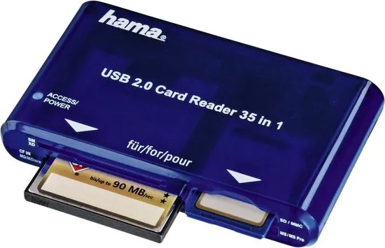 Hama 35-In-1 Card Reader USB 2.0