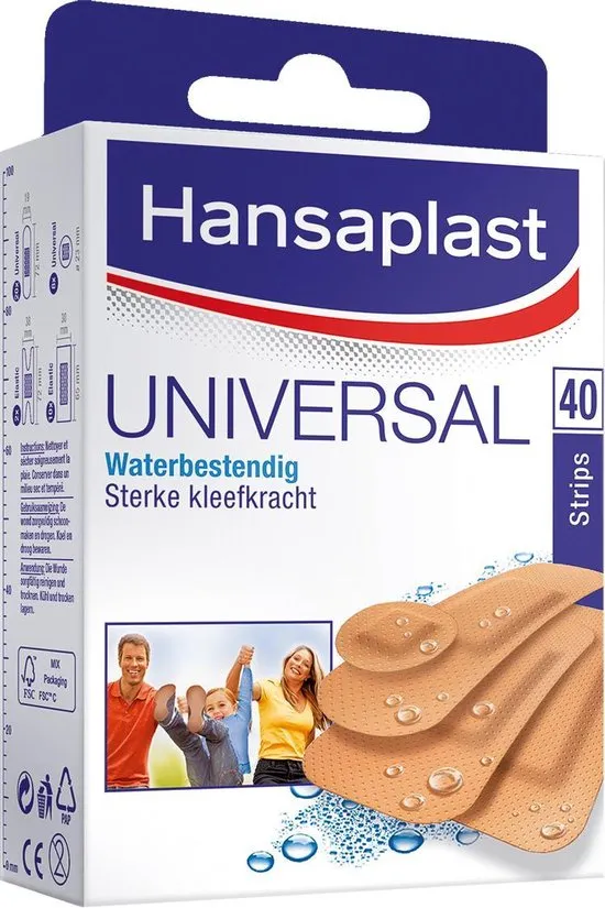Hansaplast Universal Pleisters - 40 strips