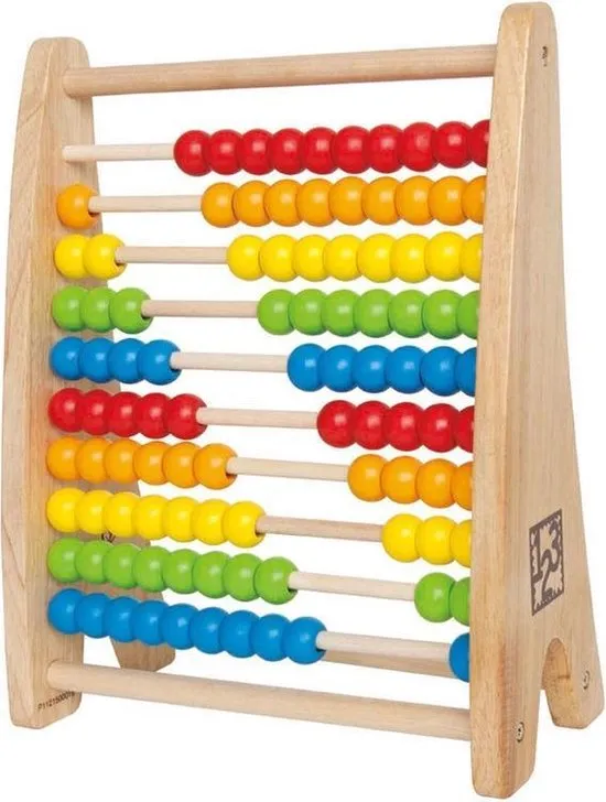 Hape - Rainbow Bead Abacus /Pretend Toys