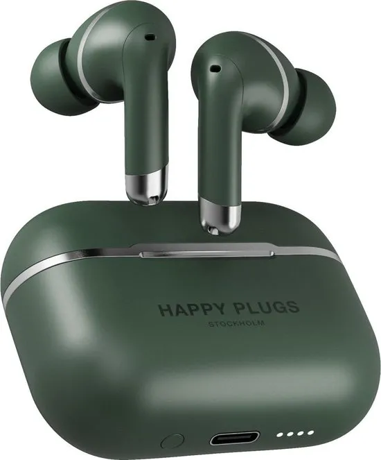 Happy Plugs Hoofdtelefoon AIR 1 ANC true wireless groen