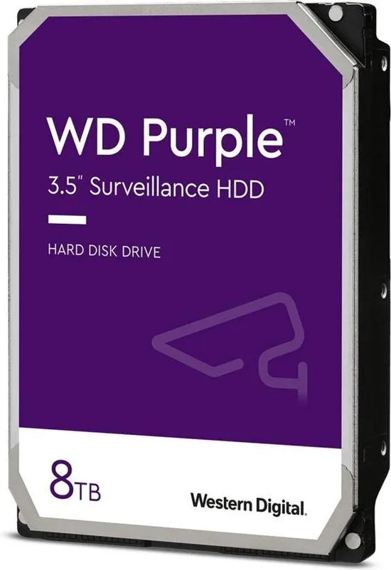 HDD Purple 8TB 3.5 SATA 6Gbs 128MB