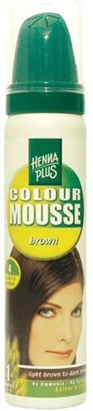 Hennapl Colour Mousse 4 Bruin