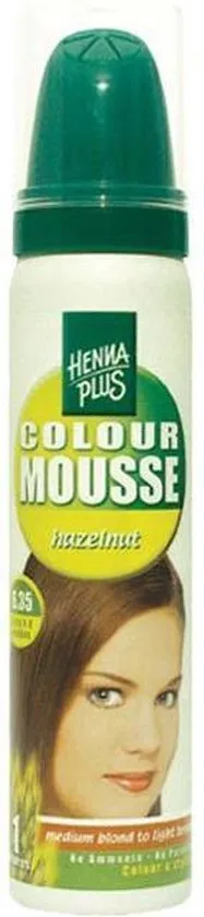 Hennaplus Colour Mousse 6.35 Hazelnoot