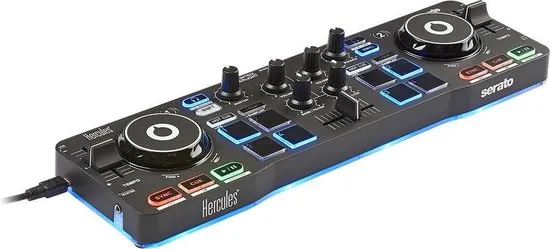 Hercules DJControl Starlight - DJ controller - Zwart