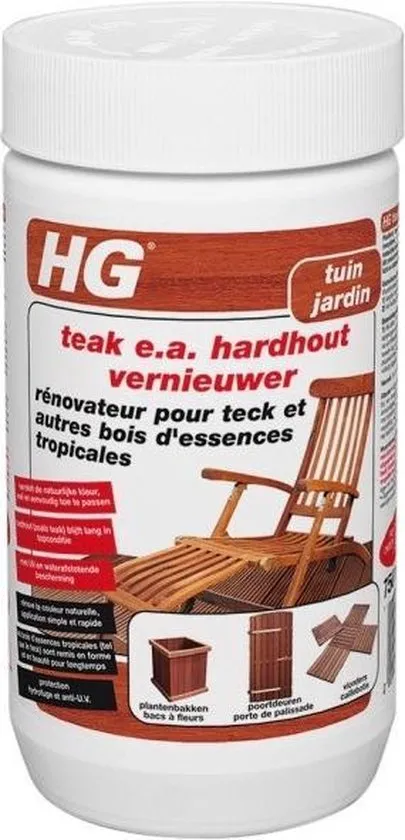 HG hardhout kleurhersteller - 500ml - langer in topconditie