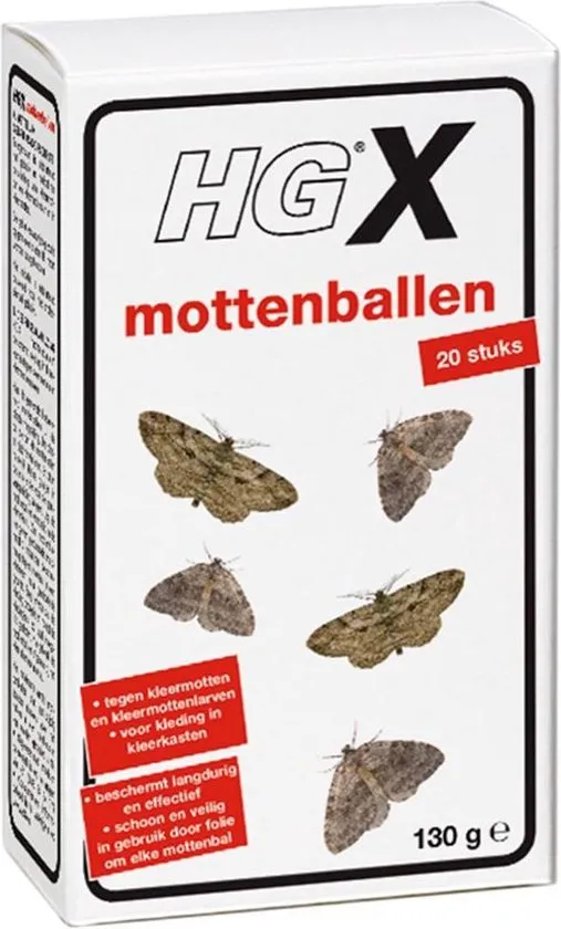 HGX mottenballen