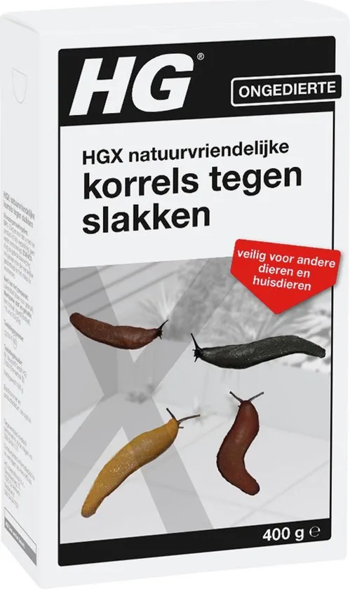 HGX natuurvriendelijke korrels voor slakken - 400gr - veilig voor andere dieren