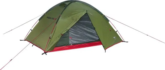 High Peak koepeltent Woodpecker 3, trekking tent 3 personen, 2,9 kg, aluminium stokken, 3000 mm waterdicht