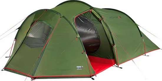 High Peak Tunneltent Goshawk 4.0 400 X 230 X 140 Cm - Groen - 4 Persoons