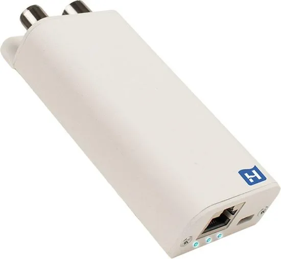 Hirschmann INCA 1G white SHOP - Multimedia over coax adapter, 1000Mbps