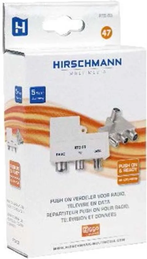 Hirschmann RTD03 Verdeler voor 1gats contact