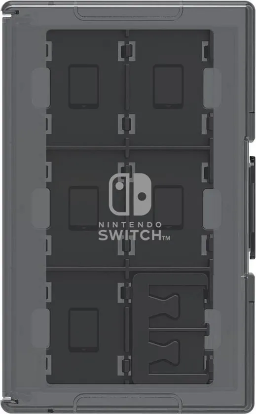 Hori Nintendo Switch + Lite Game Card Case - Zwart