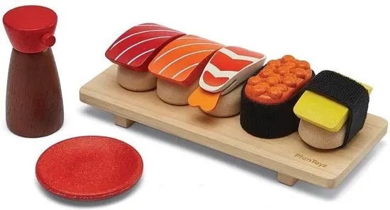Houten Sushi set