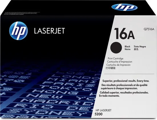 HP 16A - Tonercartridge / Zwart