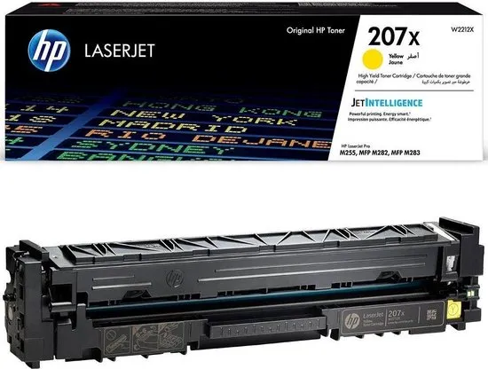 HP 207X Origineel Geel 1 stuk(s)