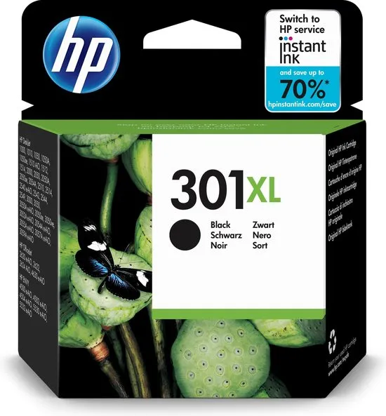 HP 301XL - Inktcartridge / Zwart / Hoge Capaciteit