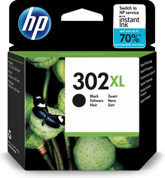 HP 302XL - Inktcartridge / Zwart / Hoge capaciteit