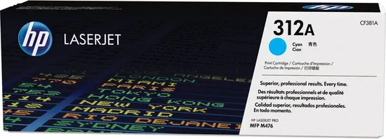 HP 312A - Tonercartridge / Cyaan