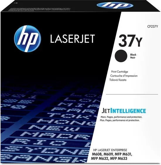 HP 37Y Original LaserJet Toner Cartridge Black Extra High Yield