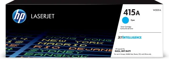HP 415A Origineel Cyaan 1 stuk(s)