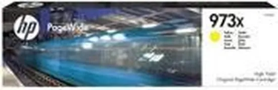 HP 973X - PageWide Inktcartridge / Geel (F6T83AE)