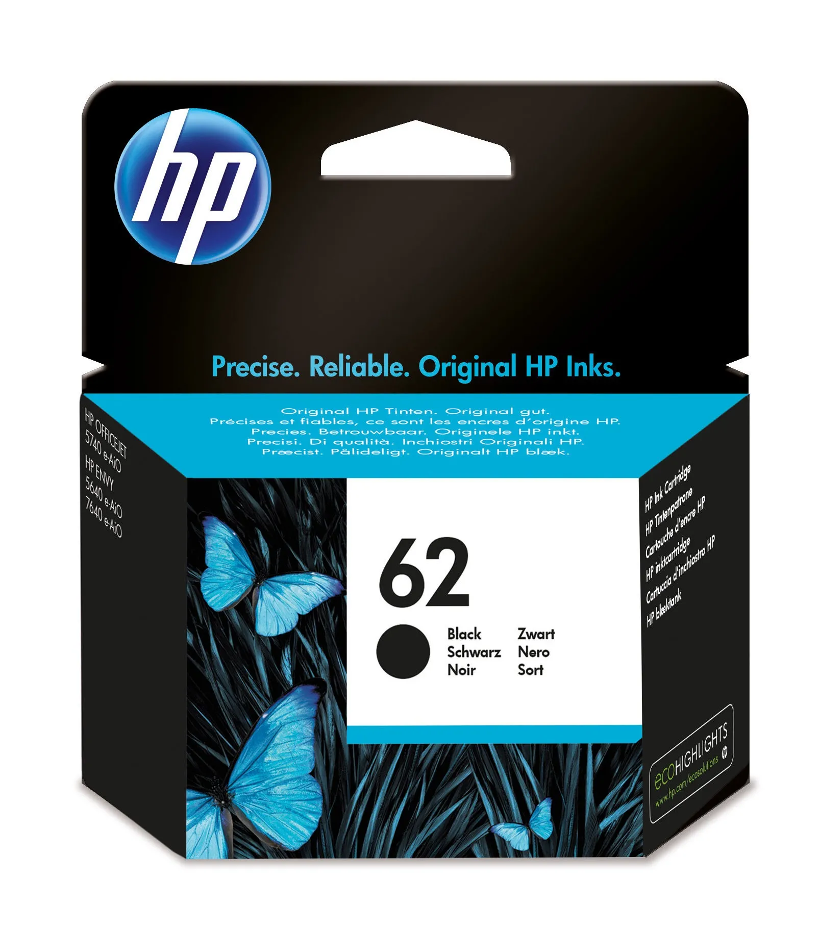 HP INKCARTRIDGE62B C2P04AE Inkt