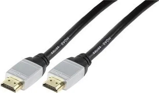 HQ - 1.4 High Speed HDMI kabel  - 5 m - Zwart