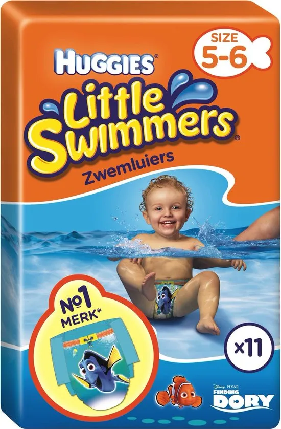 Huggies Little Swimmers Zwemluiers - Maat 5/6 - 12-18 kg - 11 stuks