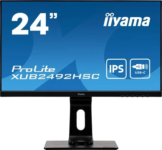 iiyama ProLite XUB2492HSC-B1 - Monitor - 23.8 inch - 1920 x 1080 - FullHD