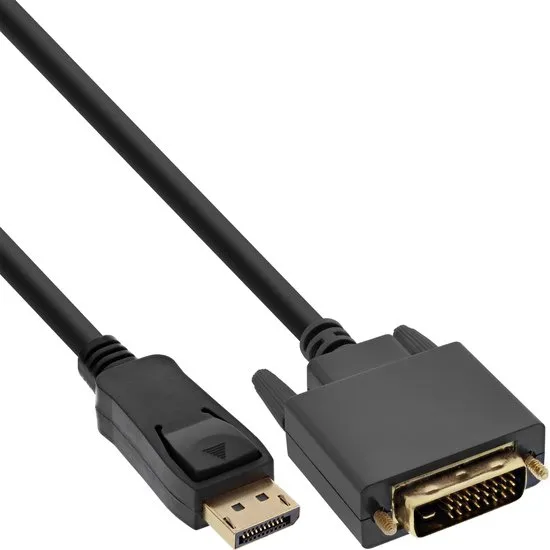 InLine DisplayPort naar DVI kabel met NXP PTN3361B chipset - 2 meter