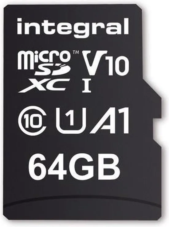 Integral INMSDX64G-100V10 flashgeheugen 64 GB MicroSD UHS-I