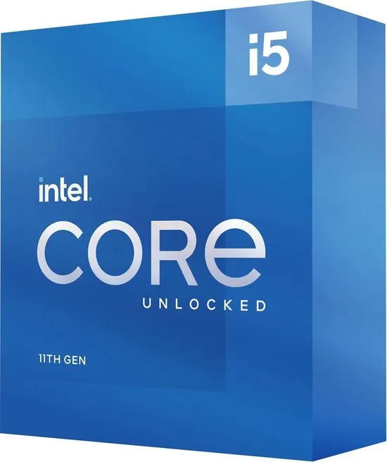 Intel Core i5 11600KF - Processor - 3.9 GHz (4.9 GHz)  6-cores - 12 threads - 12 MB cache - LGA1200 Socket - doos