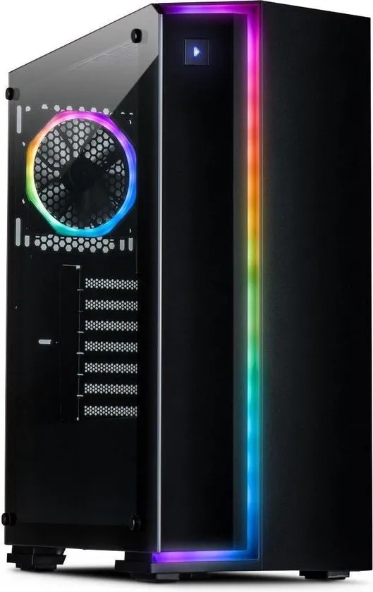 Inter-Tech S-3906 Renegade Toren Zwart