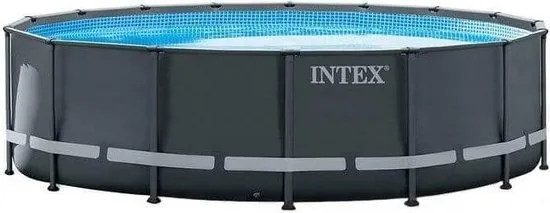 Intex Ultra XTR Frame zwembad 488x122 cm met zandfilterpomp en accessoires
