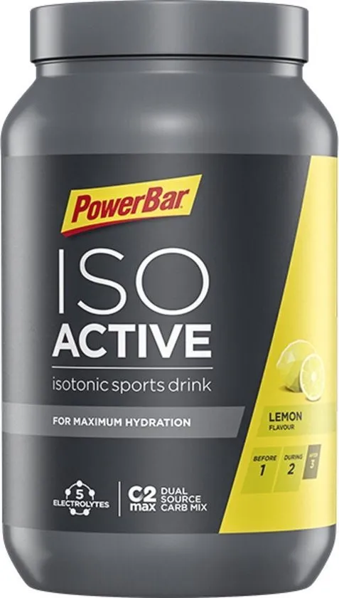 Isoactive Powerbar - 1320 gram - Lemon