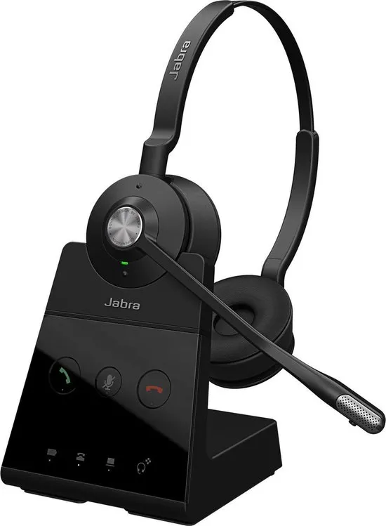 Jabra Engage 65 Stereo Headset Hoofdband Zwart