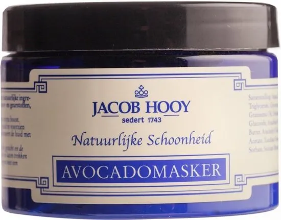 Jacob Hooy Gezichtsmaskers Avocado