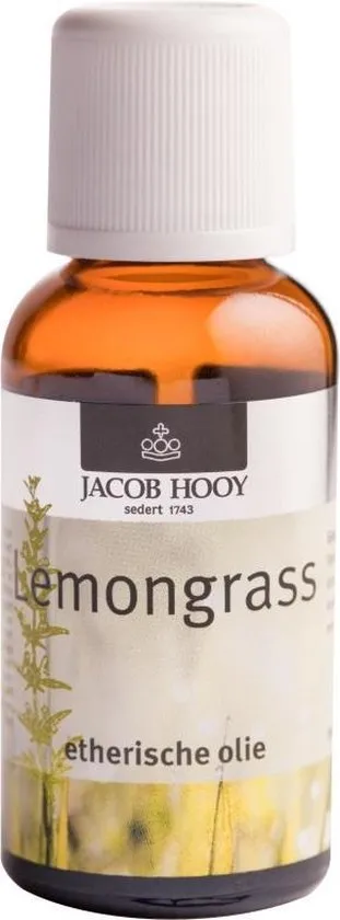 Jacob Hooy Lemongrass - 30 ml - Etherische Olie