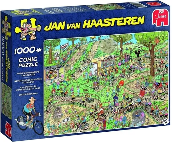 Jan van Haasteren Wereldkampioenschappen Veldrijden puzzel - 1000 stukjes
