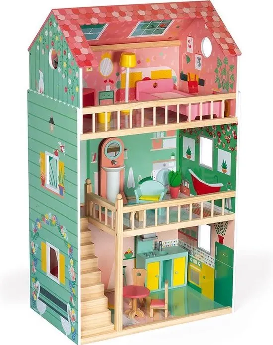 Janod Poppenhuis Happy Day