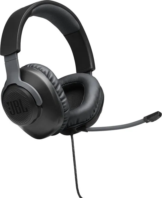 JBL Quantum 100 Zwart Gaming Headphones - Over Ear