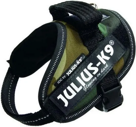 Julius k9 idc harnas voor hond / tuig voor  camouflage mini/49-67cm